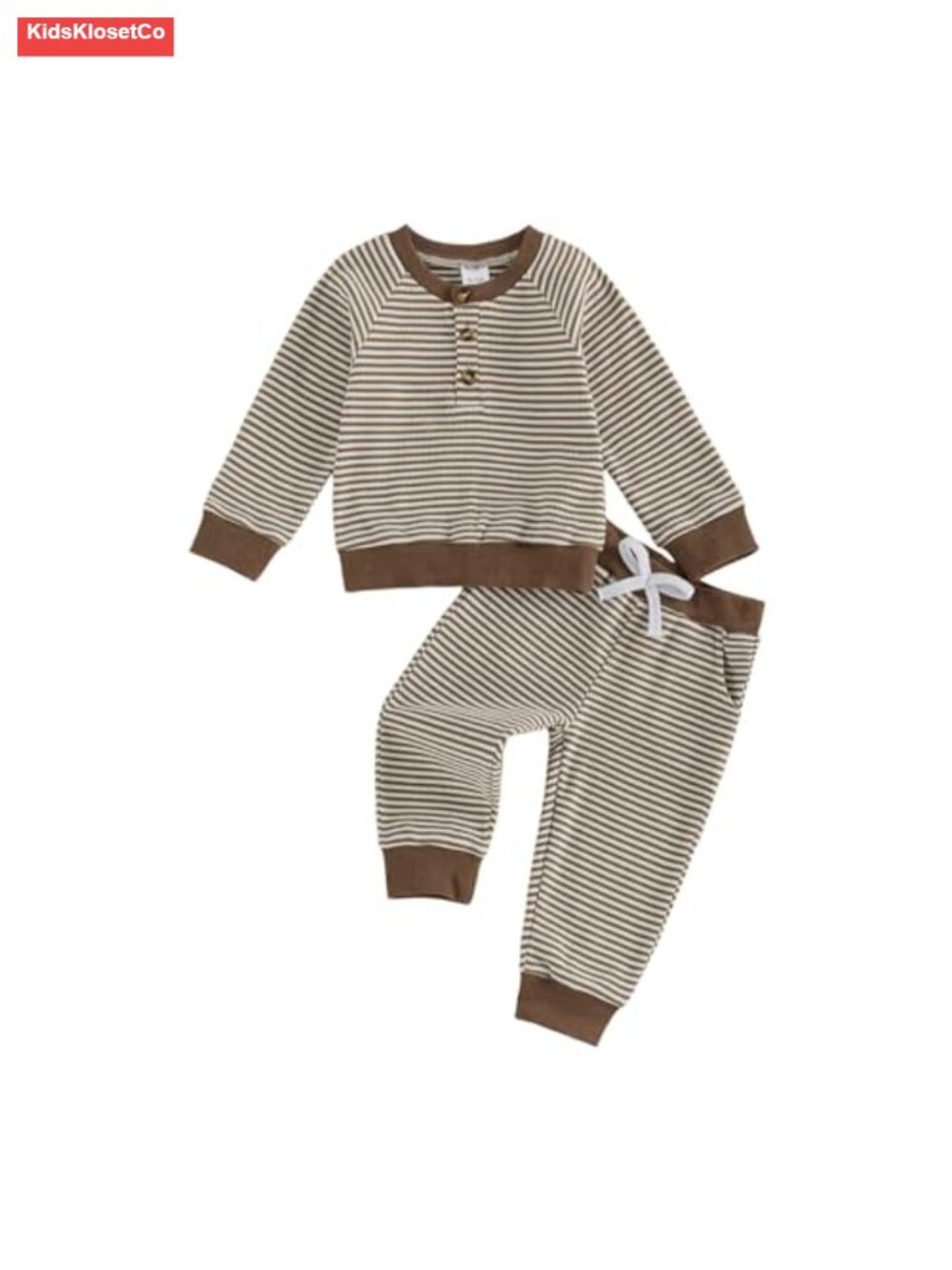 Toddler Boy 2-Piece Outfit Cotton Blend Sweatshirt and Pants Fall Winter